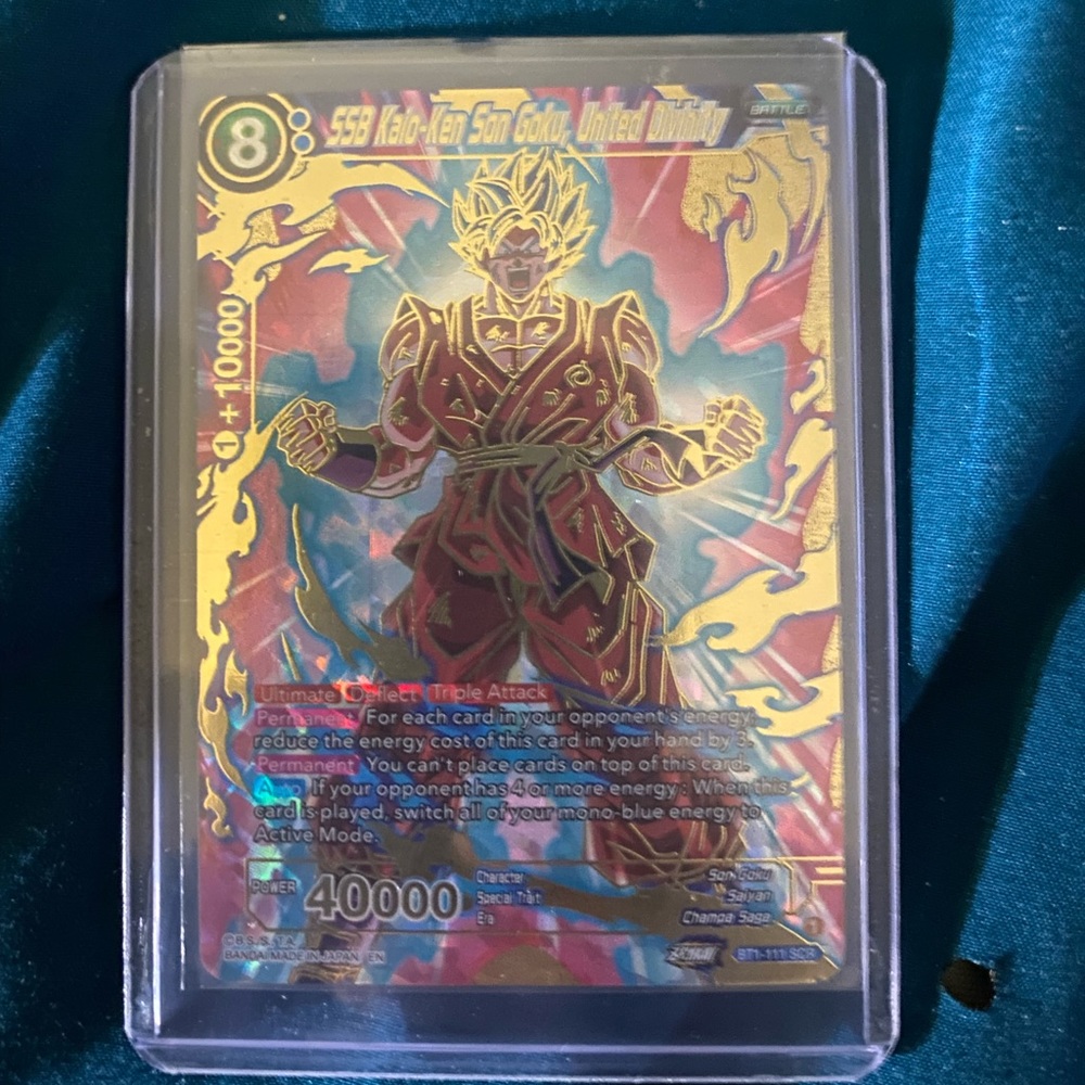 SSB Kaio-Ken Son Goku, United Divinity (NM) Raw